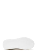 Kadın Beyaz Deri Kalın Tabanlı Sneaker | Derimod