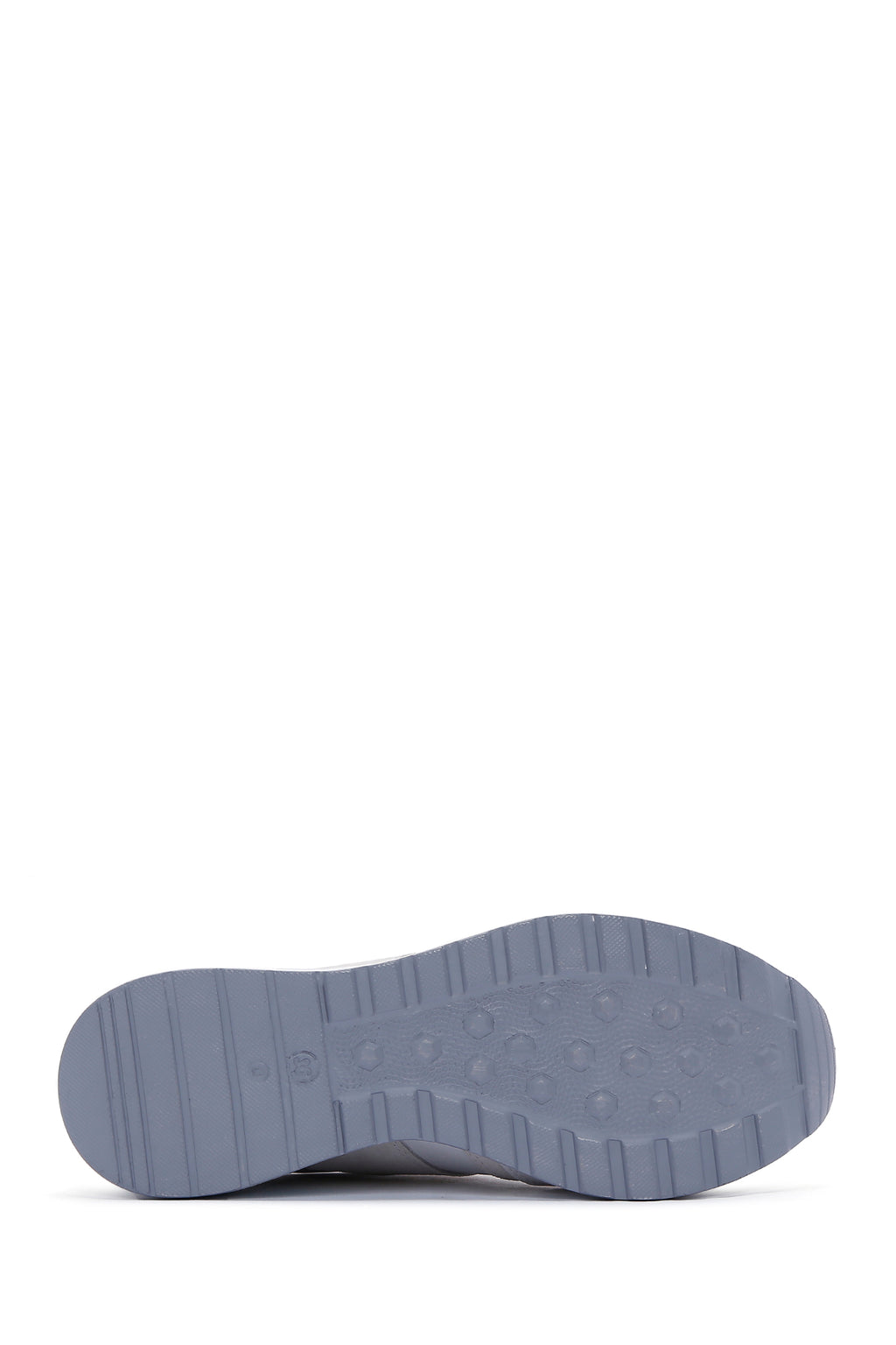 Kadın Beyaz Deri Dolgu Topuklu Sneaker