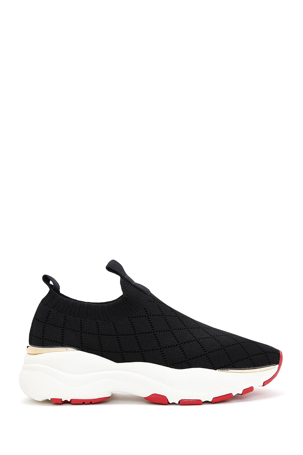 Kadın Siyah Kalın Tabanlı Sneaker