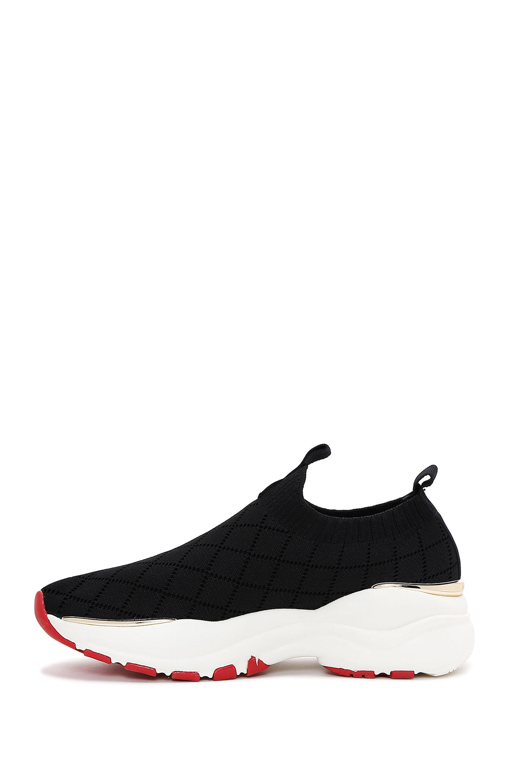 Kadın Siyah Kalın Tabanlı Sneaker