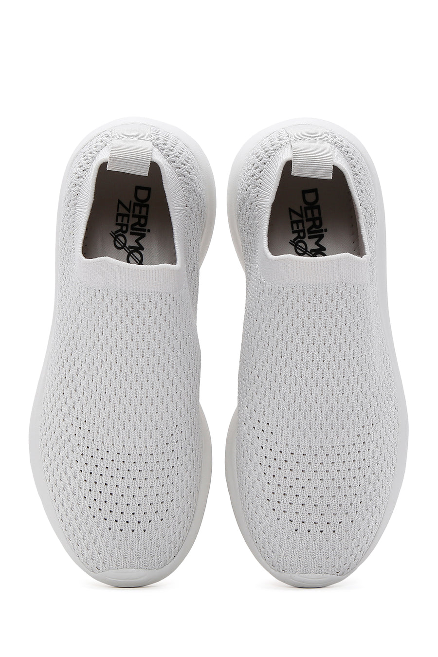 Kadın Gri Kumaş Sneaker
