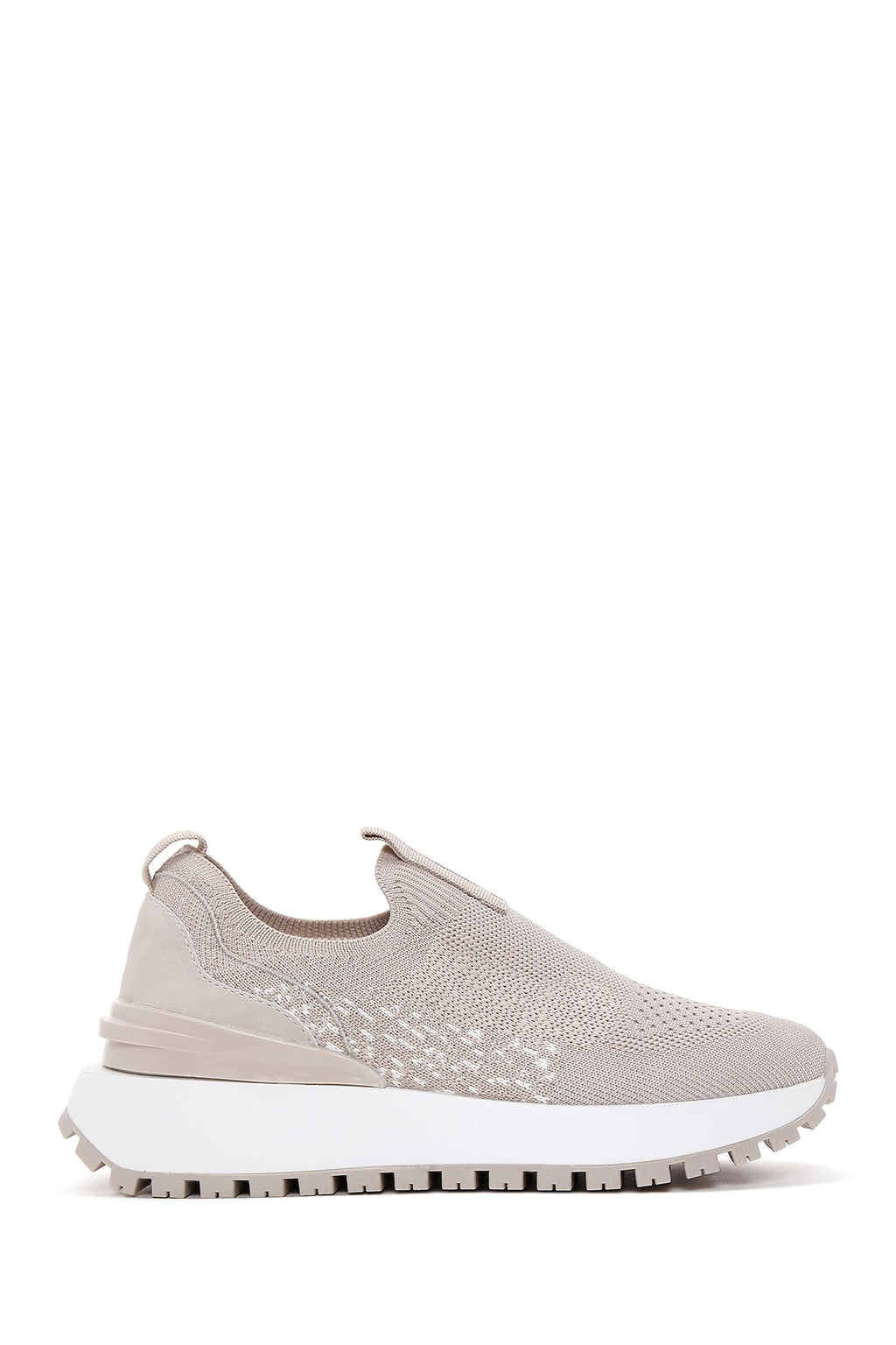 Kadın Vizon Kumaş Sneaker