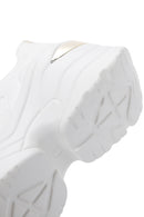 Women's White High-Based Sneaker | Derimod
