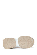 Women's Beige High-Sole Sneaker | Derimod