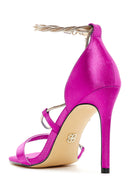 Kadın Pembe İnce Topuklu Sandalet | Derimod