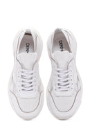 Women's White Leather Sneaker | Derimod