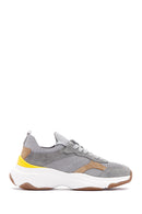 Kadın Gri Deri Sneaker | Derimod