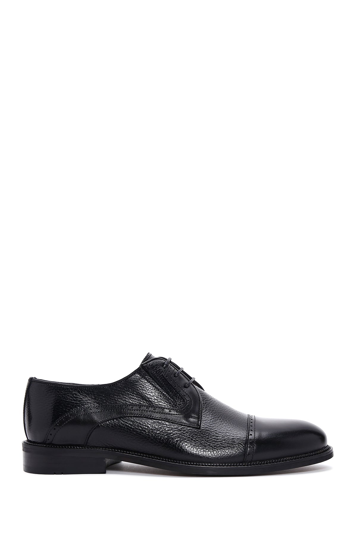 Men's Black Leather Classic Shoes 23SFD6003FT | Derimod
