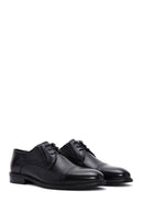 Men's Black Leather Classic Shoes | Derimod