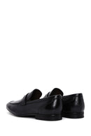 Men's Black Leather Classic Loafer | Derimod