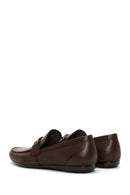 Men's Brown Leather Classic Loafer | Derimod