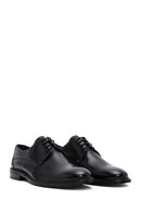 Men's Black Leather Classic Shoes | Derimod