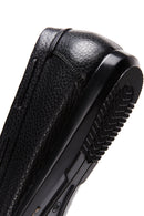 Men's Black Leather Casual Loafer | Derimod