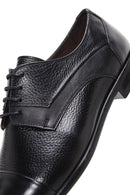 Erkek Siyah Deri Klasik Ayakkabı | Derimod