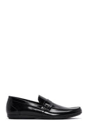 Men's Black Patent Leather Classic Loafer | Derimod