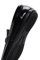 Men's Black Patent Leather Classic Loafer | Derimod