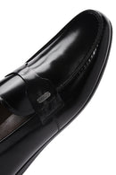Men's Black Patent Leather Classic Loafer | Derimod
