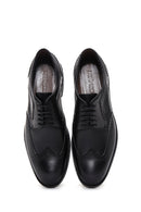 Erkek Siyah Deri Klasik Ayakkabı | Derimod