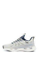 Men's White Thick Soled Sneaker | Derimod