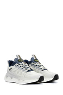 Men's White Thick Soled Sneaker | Derimod