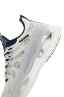 Men's White Thick Soled Sneaker | Derimod