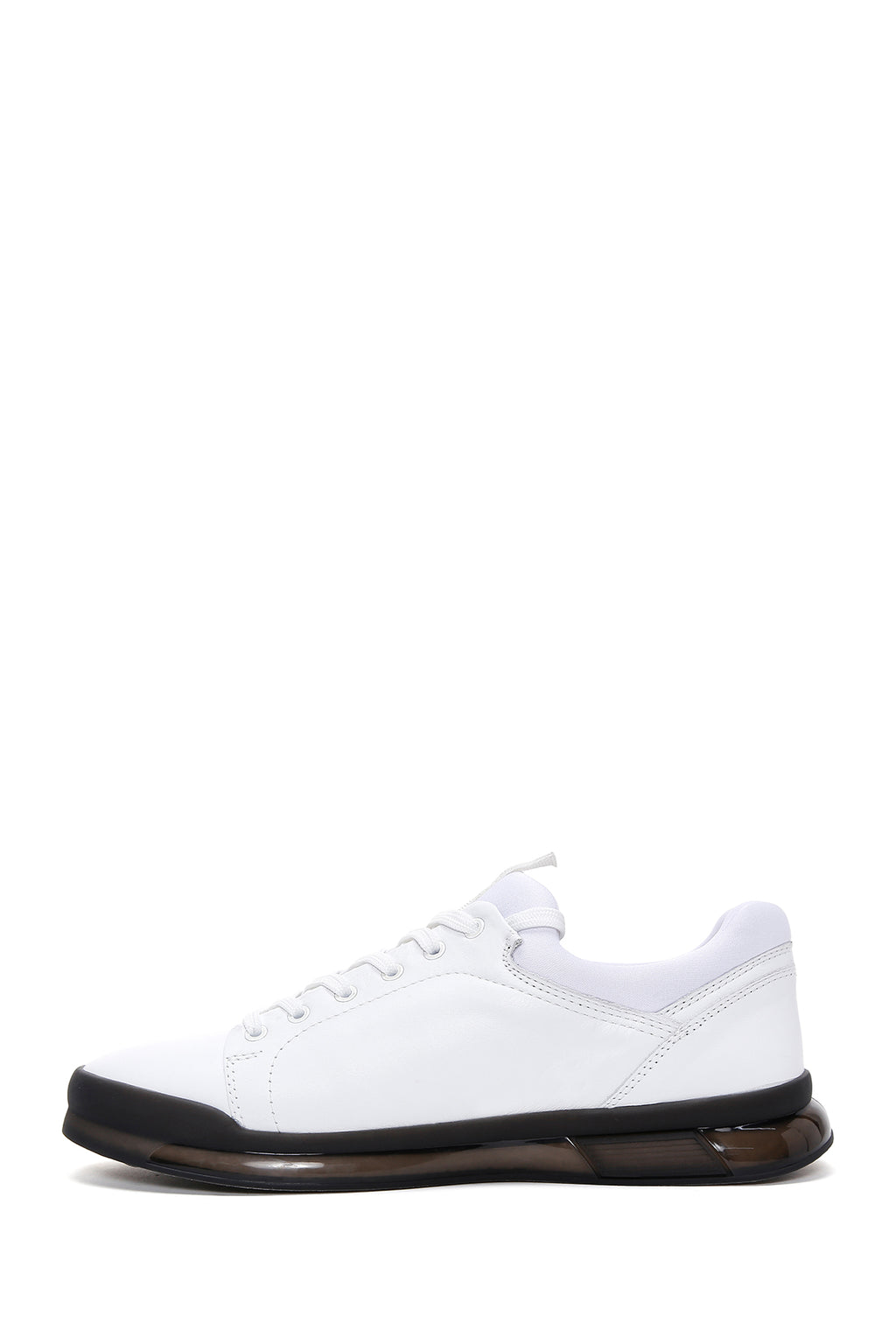 Erkek Beyaz Deri Sneaker