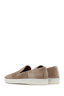 Men's Beige Leather Loafer | Derimod