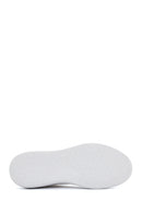 Men's White Leather Sneaker | Derimod