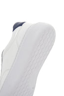 Men's White Leather Sneaker | Derimod