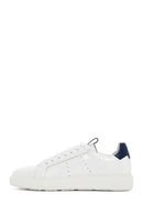 Erkek Beyaz Deri Kalın Tabanlı Sneaker | Derimod