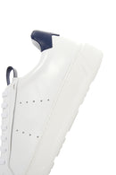 Erkek Beyaz Deri Kalın Tabanlı Sneaker | Derimod