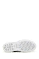 Men's Gray Nubuck Leather Sneaker | Derimod