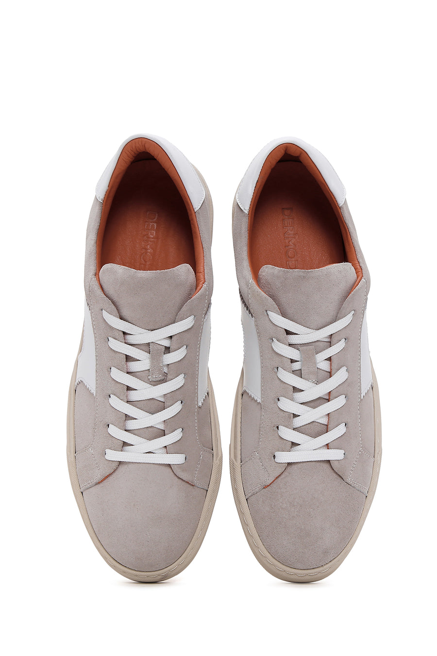 Erkek Vizon Süet Deri Sneaker