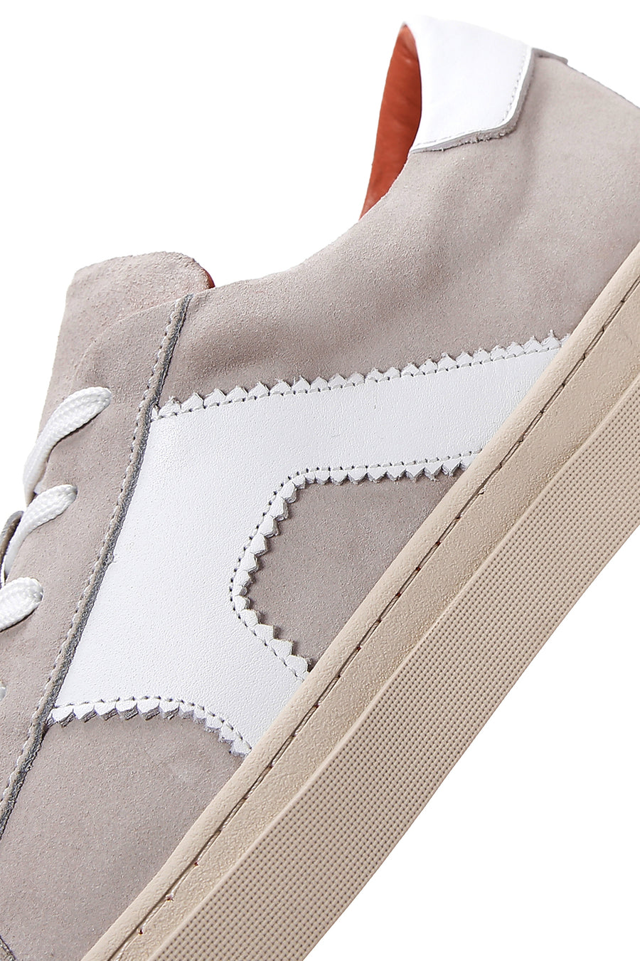 Erkek Vizon Süet Deri Sneaker