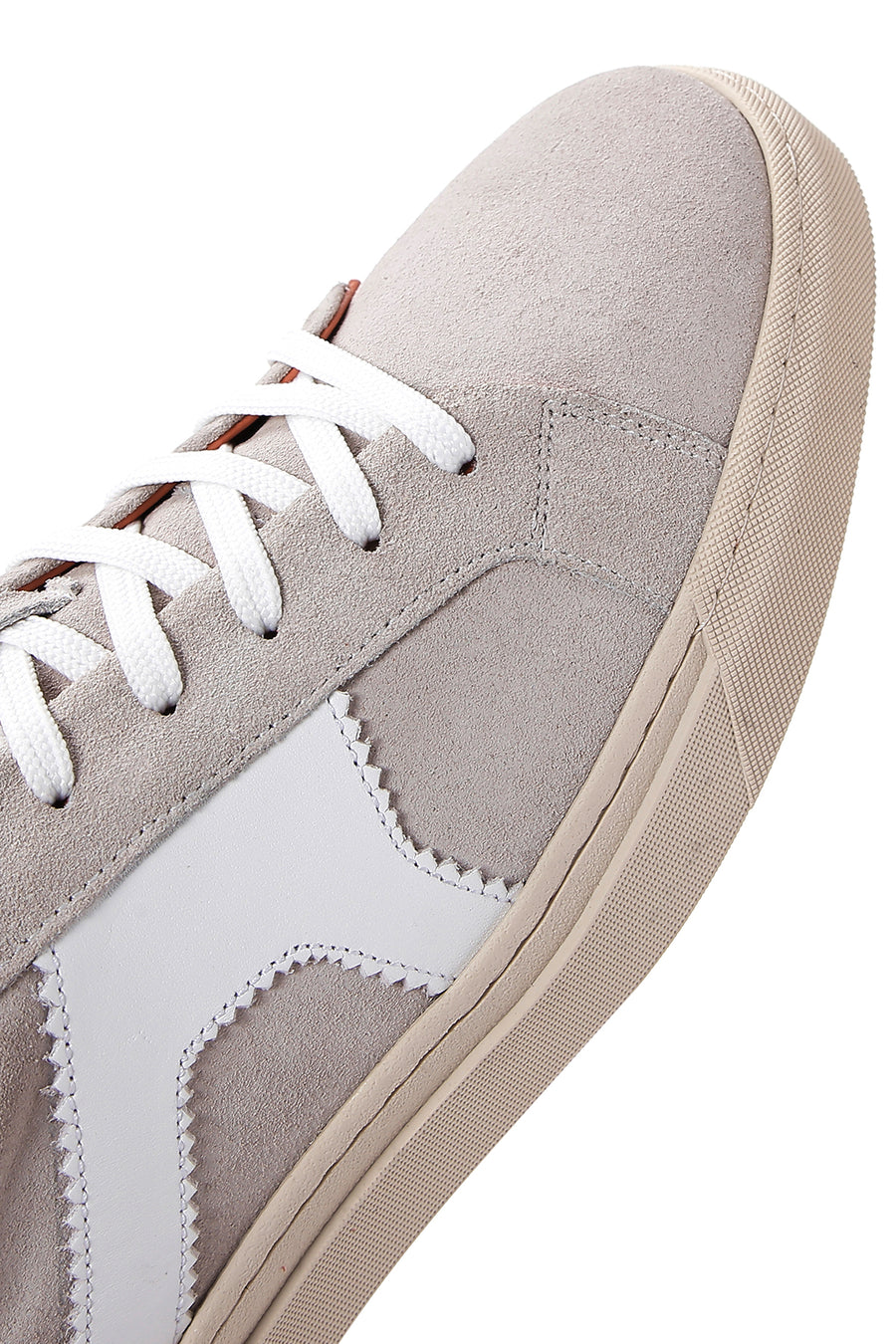 Erkek Vizon Süet Deri Sneaker