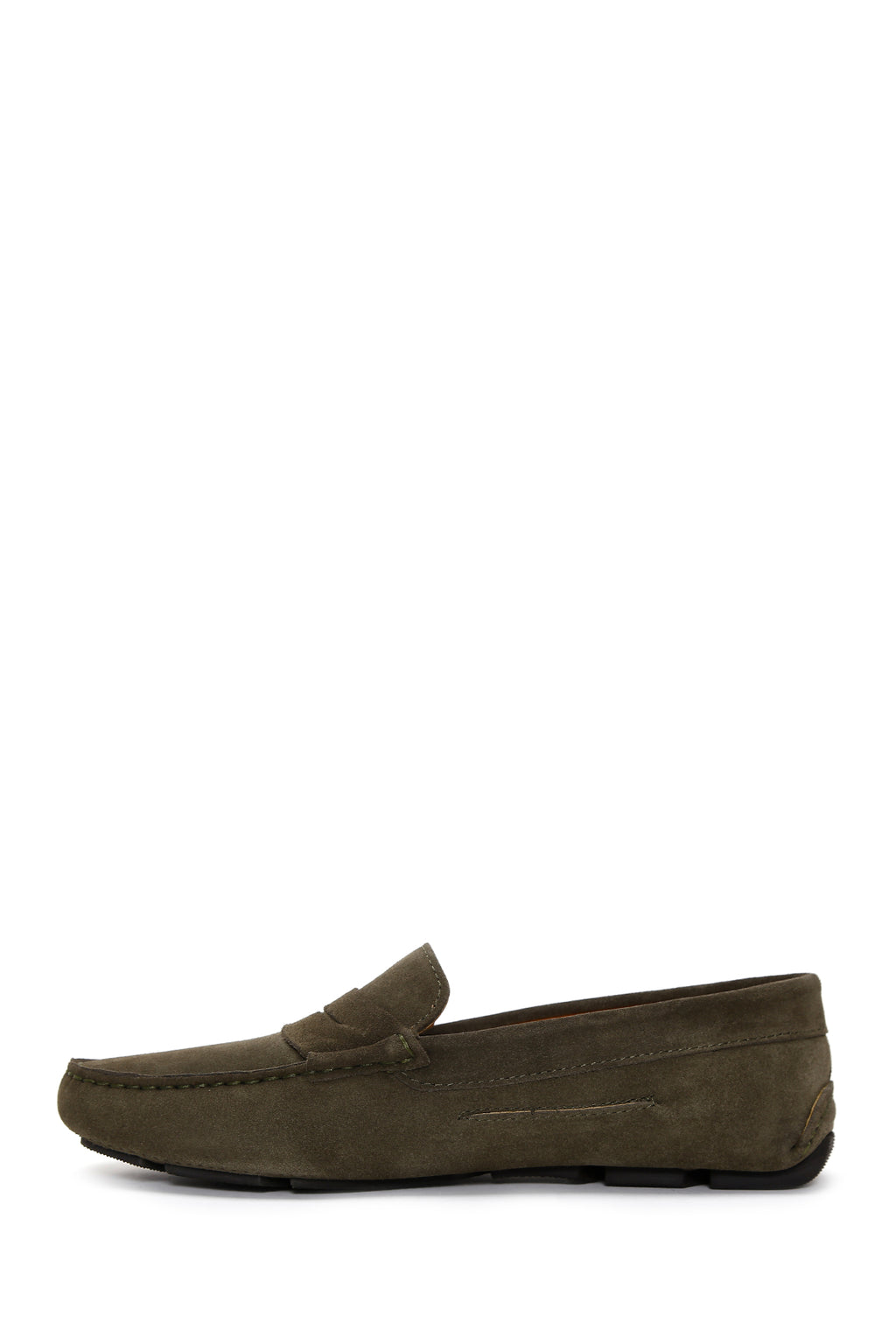 Erkek Yeşil Süet Deri Loafer
