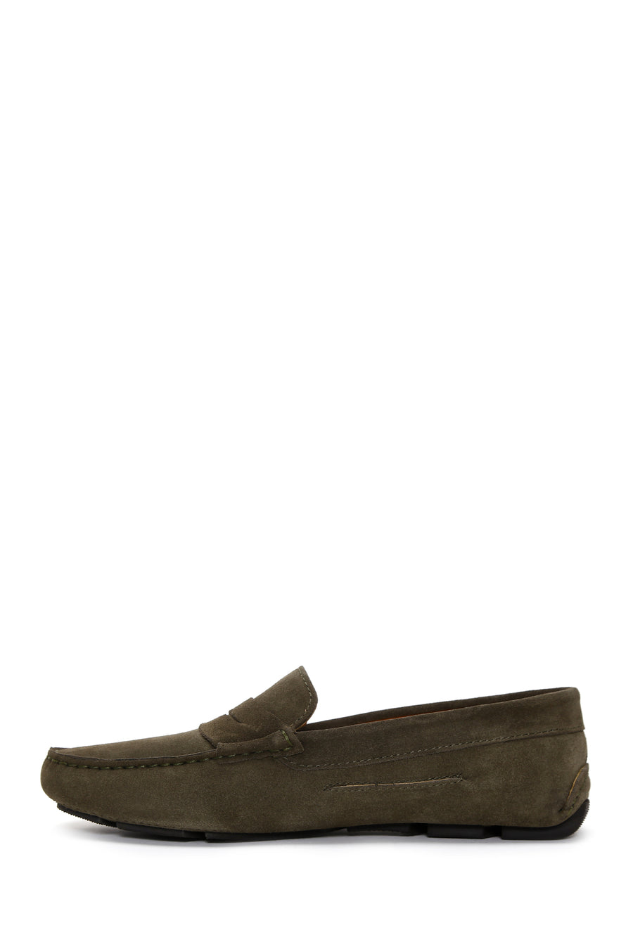 Erkek Yeşil Süet Deri Loafer