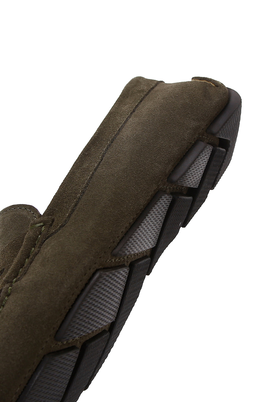 Erkek Yeşil Süet Deri Loafer