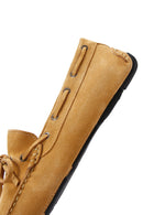 Erkek Sarı Süet Deri Günlük Loafer | Derimod