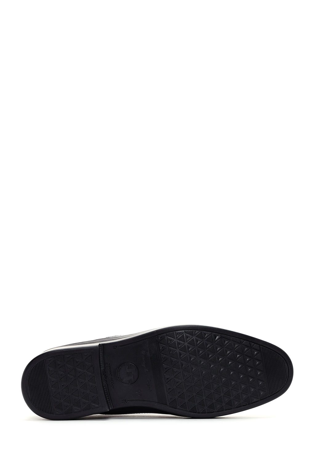 Erkek Siyah Deri Klasik Loafer