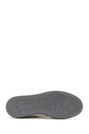 Men's White Leather Sneaker | Derimod