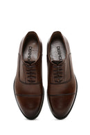 Men's Brown Leather Oxford Shoes | Derimod