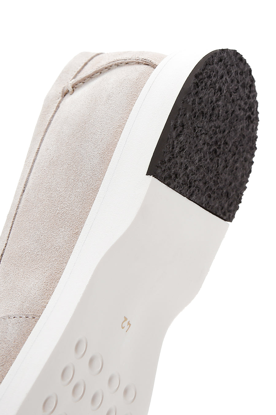 Erkek Bej Süet Deri Casual Spor Loafer