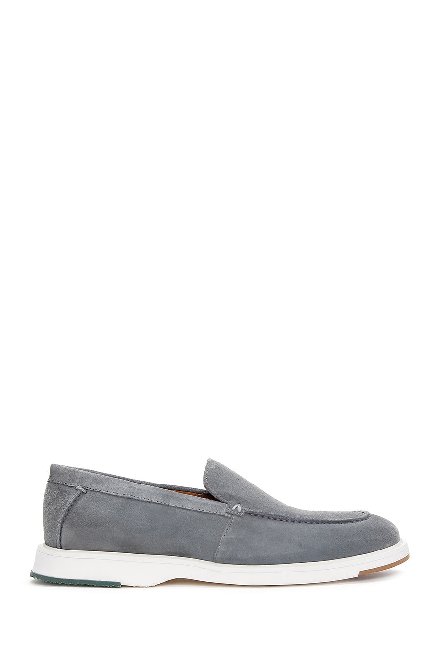 Erkek Yeşil Süet Deri Casual Spor Loafer 23SFD628910 | Derimod