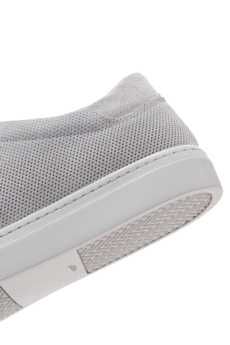 Erkek Gri Süet Deri Sneaker