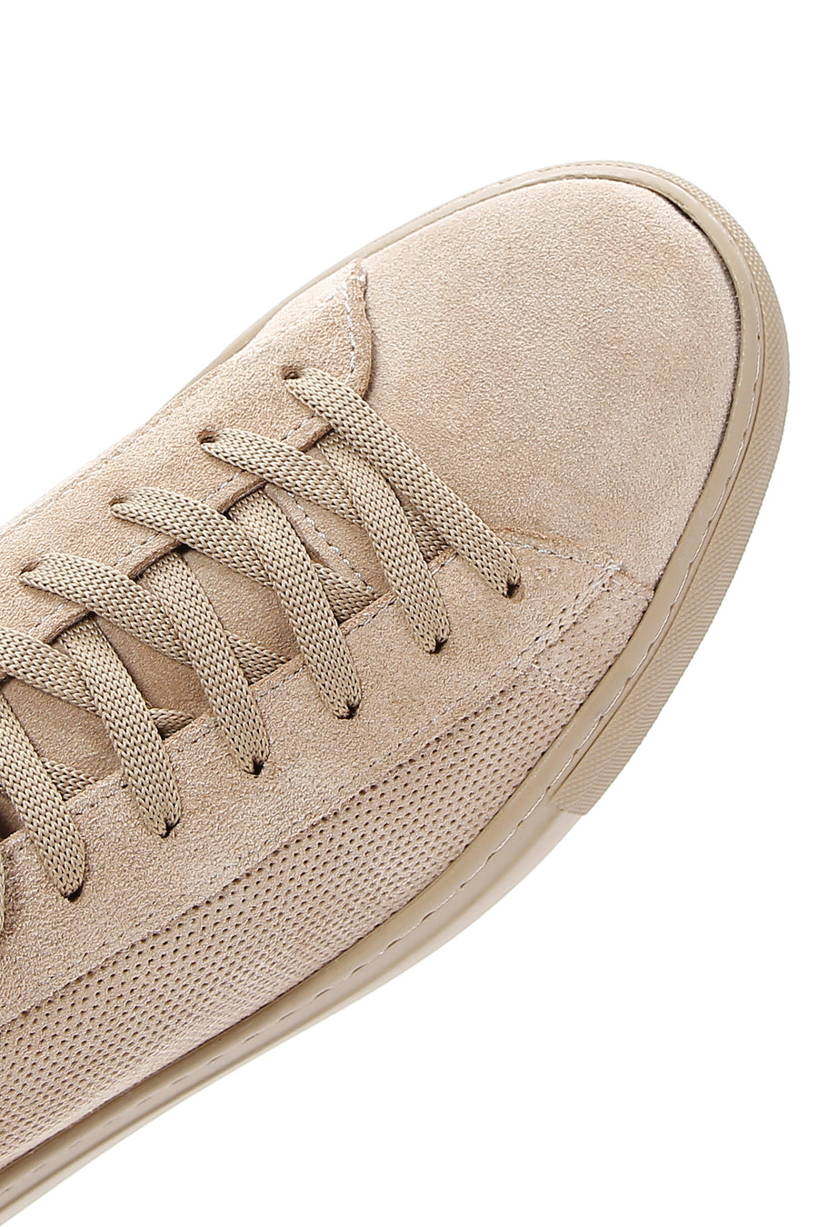 Erkek Vizon Süet Deri Sneaker