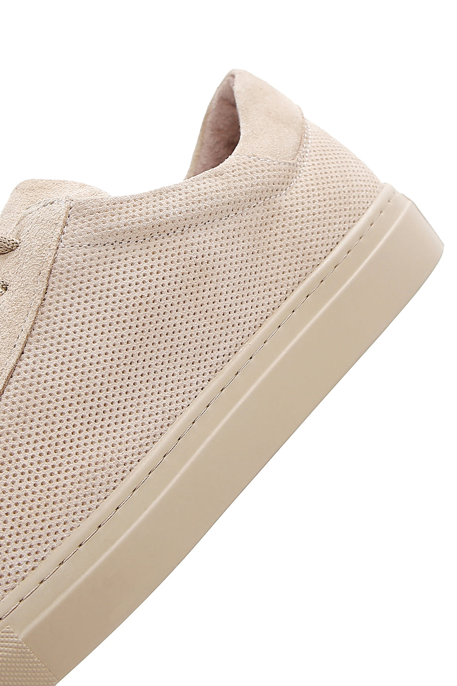 Erkek Vizon Süet Deri Sneaker