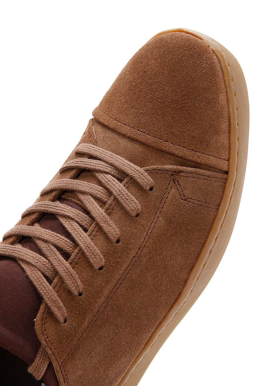 Erkek Vizon Süet Deri Sneaker