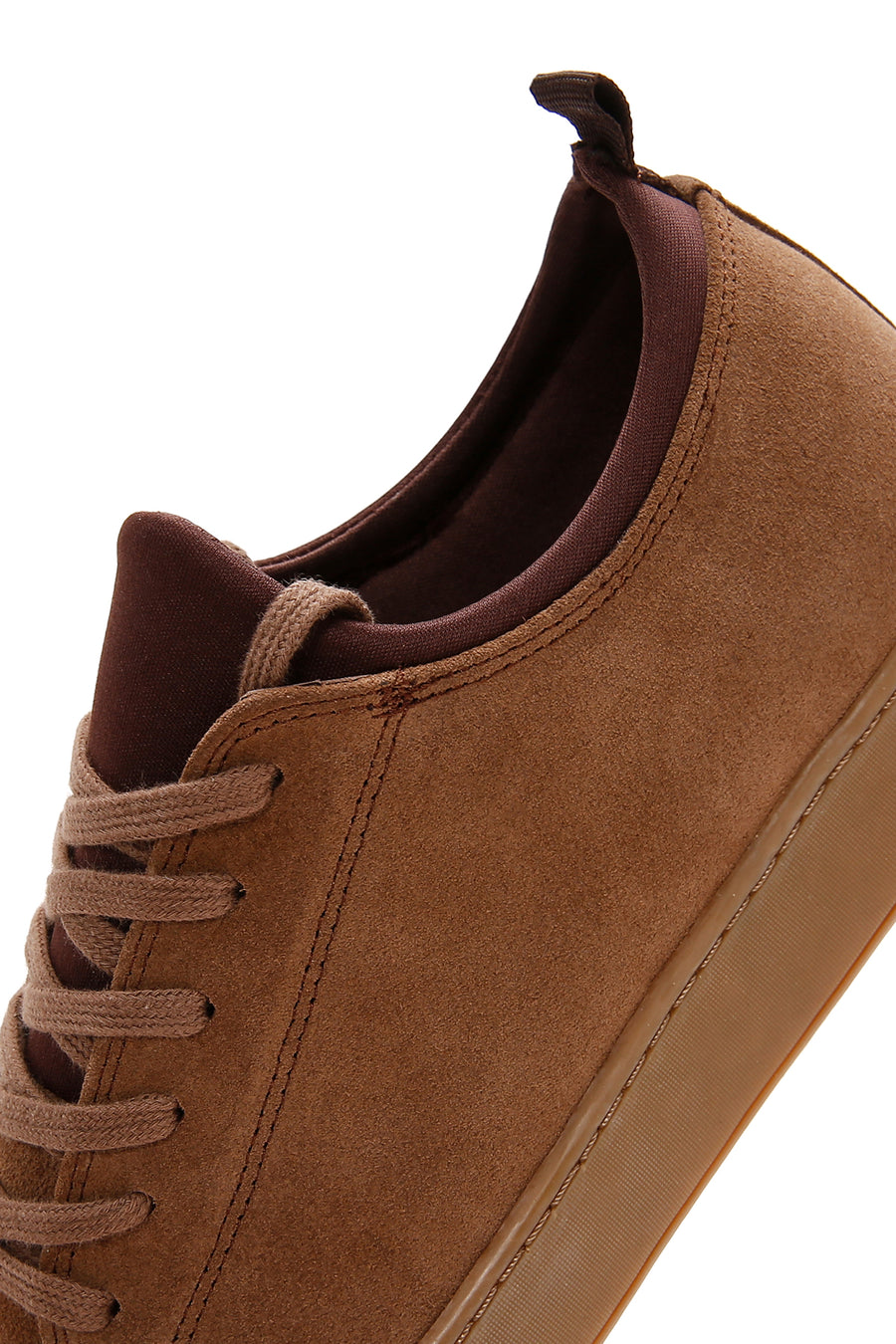 Erkek Vizon Süet Deri Sneaker