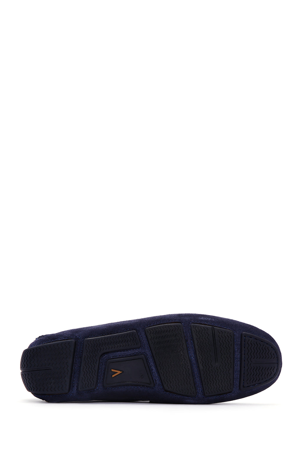 Erkek Lacivert Deri Casual Loafer